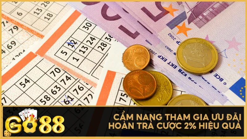 Cẩm nang tham gia ưu đãi hoàn trả cược 2% hiệu quả