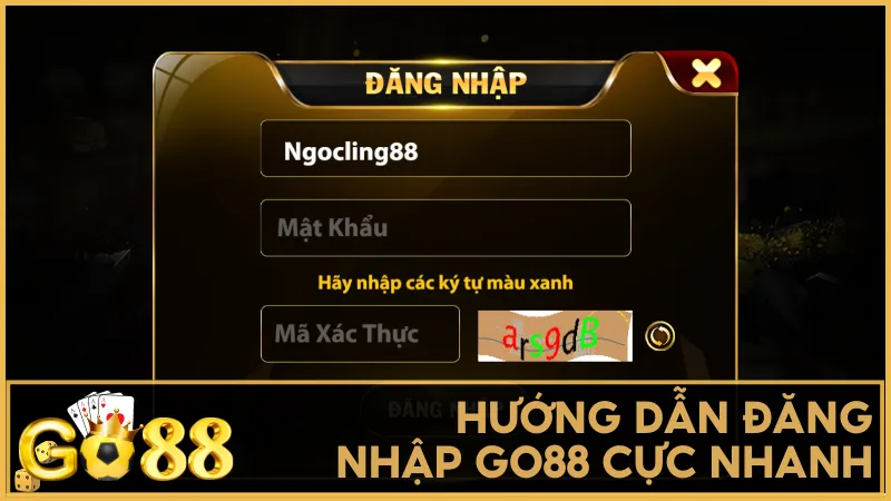 Đăng nhập GO88