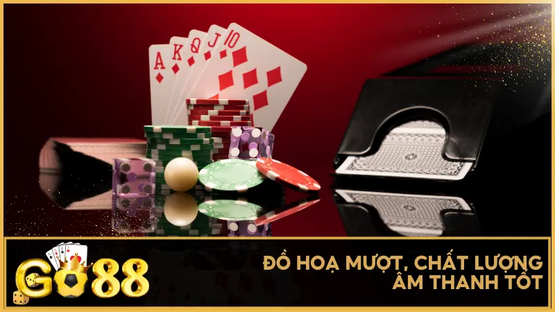 Tham gia TLMN tại GO88 sẽ giúp bạn có thể trải nghiệm game với đồ hoạ và âm thanh tốt