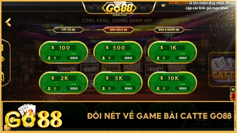 Đôi nét về game bài Catte GO88