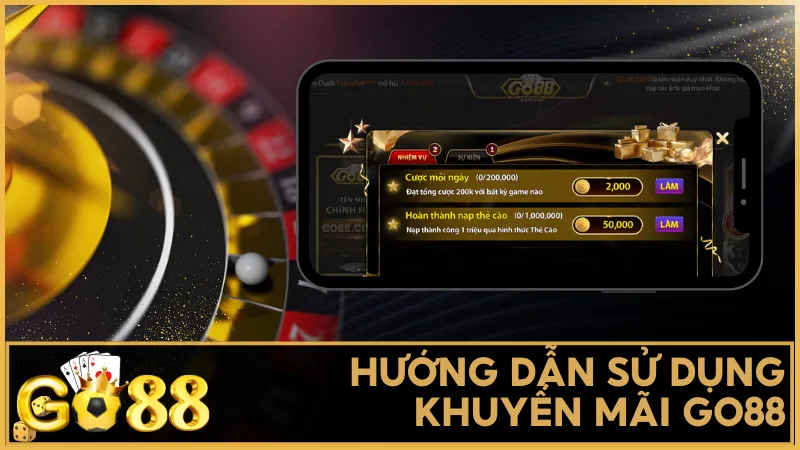 Cách sử dụng khuyến mãi GO88 hiệu quả để tối ưu lợi nhuận cược