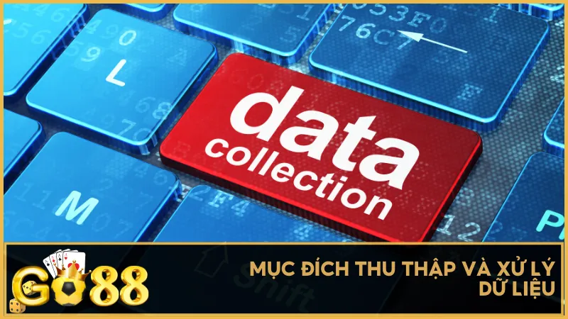 Mục đích thu thập và xử lý dữ liệu của người dùng trên Go88