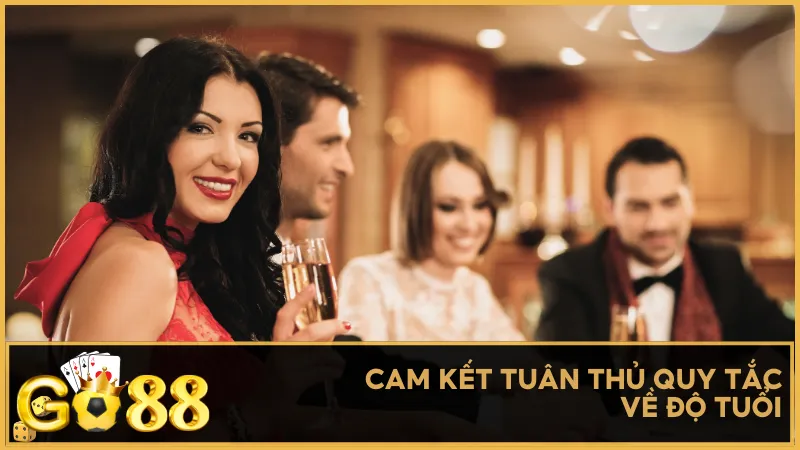 Go88 chỉ cho phép người từ 18 tuổi trở lên tham gia nhằm đảm bảo môi trường chơi game an toàn và hợp pháp.