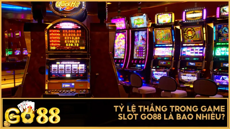 Game slot Go88 có RTP cao từ 95% trở lên, đảm bảo cơ hội thắng thưởng luôn trong tầm tay